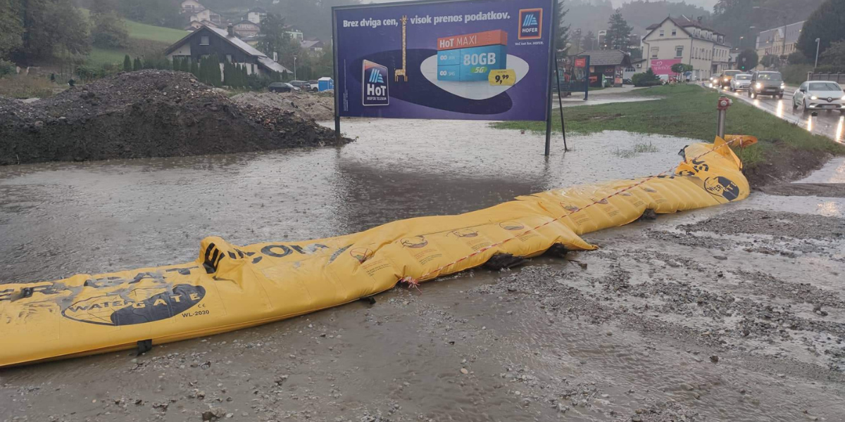 Protipoplavna zaščita Water-Gate. Protipoplavne zaščite. Poplava