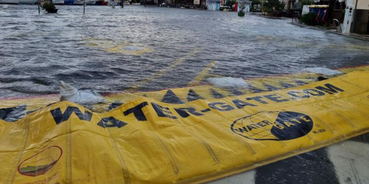 Protipoplavna zaščita Water-Gate. Protipoplavne zaščite. Poplava